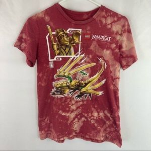 Good Treasures LEGO Ninja Reverse Tie Dye T-shirt